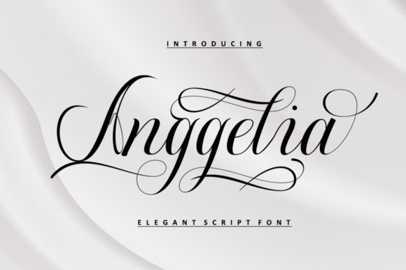 Anggelia: A Balanced Script Font for Modern Web Design