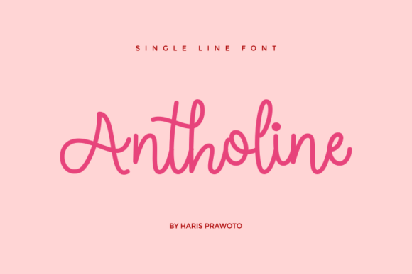 Antholine Font: A Joyful Typeface for Modern Branding