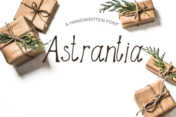 Astrantia: A Delicate Handwritten Font for Editorial Design