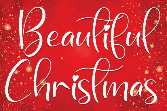 Beautiful Christmas: A Script Font for Memorable Branding