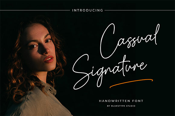 Cassual Signature: A Delicate Handwritten Font for Web Design