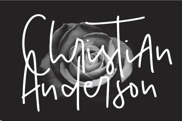 Christian Anderson: A Timeless Handwritten Font for Branding