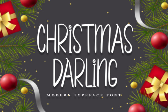 Christmas Darling Font: A Joyful Typeface for Authentic Branding