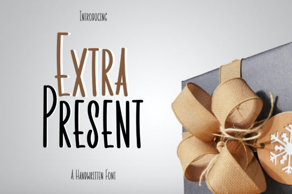 Extra Present: A Neat Handwritten Font for Branding