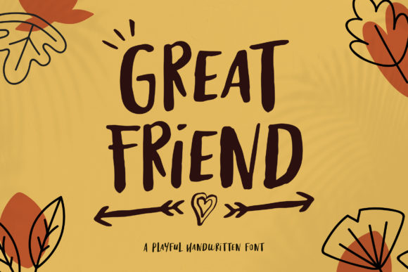 Great Friend Font Review: A Handwritten Typeface for Branding