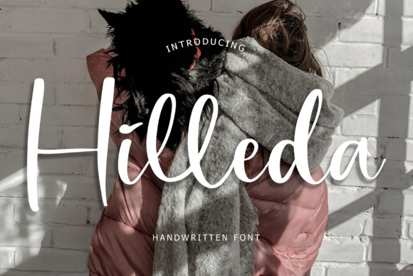 Hilleda Font: A Handwritten Typeface for Makers