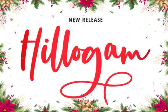 Hillogam Font Review: Elevating Campaign Visuals with Elegant Script