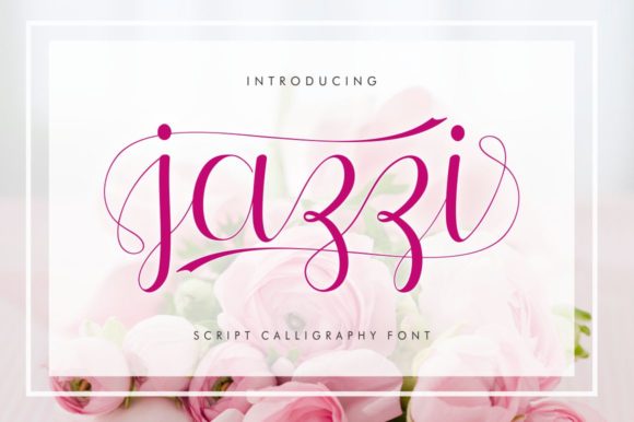 Jazzi: A Joyful Script Font for Editorial Design