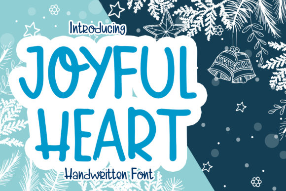 Joyful Heart: A Handwritten Typeface for Editorial Warmth