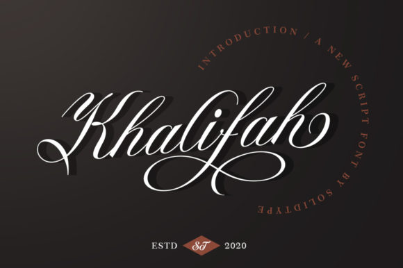 Khalifah Font: The Handwritten Typeface for Crafters