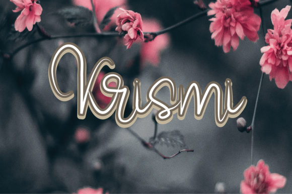 Krismi Font Review: A Delicate Script for Brand Identity