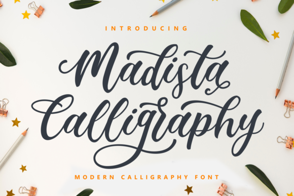 Madista Calligraphy: A Modern Typeface for Editorial Design