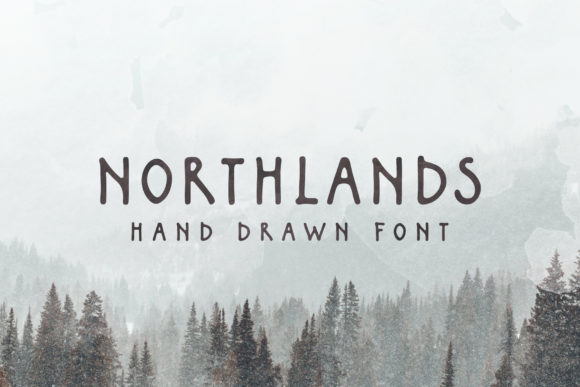 Northlands: A Vintage Display Font for Modern Editorial Design