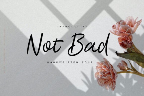 Not Bad Font: A Handwritten Typeface for Makers