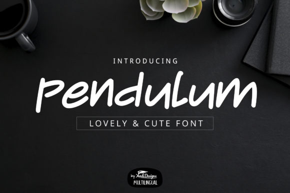 Pendulum Font Review: A Playful Typeface for Small Business Branding