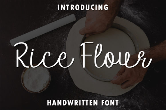 Rice Flour Font Review: A Sweet Typeface for Campaigns