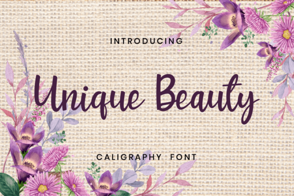 Unique Beauty: A Handwritten Font for Makers