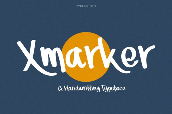 Xmarker Font Review: A Tilted Script for Bold Branding