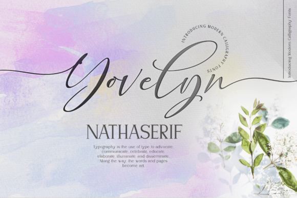 Yovelyn: A Handwritten Typeface for Editorial Elegance